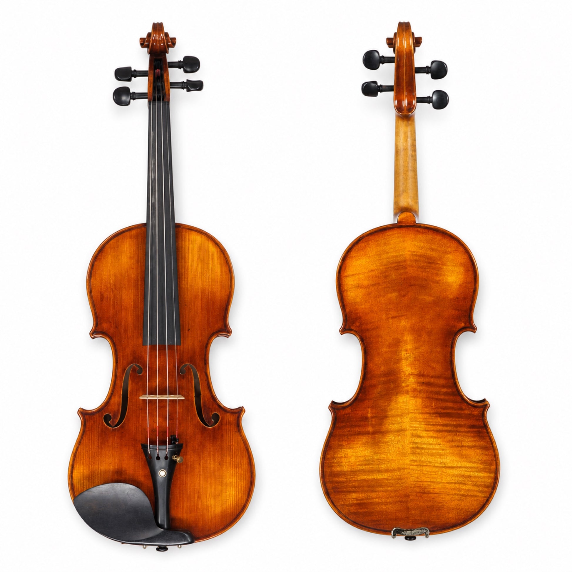 Ming Jiang Zhu violin model 903 front and back view